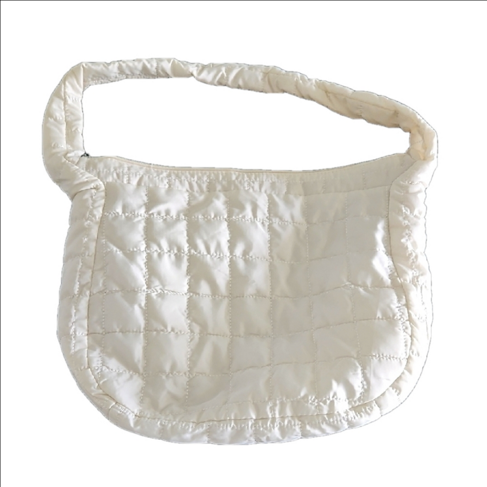 Women Winter Quilted Soft Padded Shoulder Bag Handbag Bag Large Tote Bag New